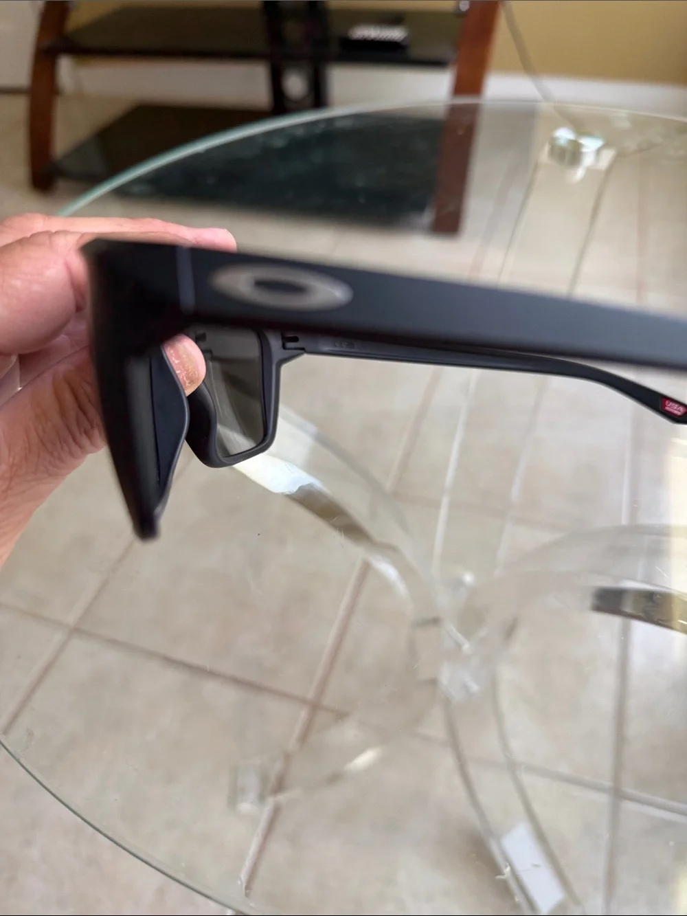 Oakley Matte Black Performance Sunglasses
